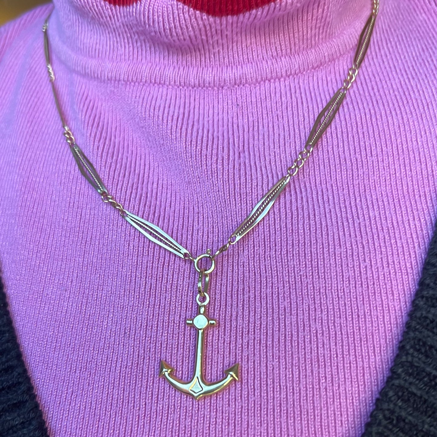 Vintage 14k Anchor Charm